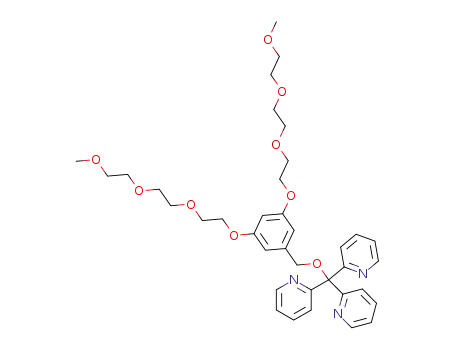 (C<sub>5</sub>H<sub>4</sub>N)3COCH<sub>2</sub>(C<sub>6</sub>H<sub>3</sub>)(O(CH<sub>2</sub>CH<sub>2</sub>O)3CH<sub>3</sub>)2