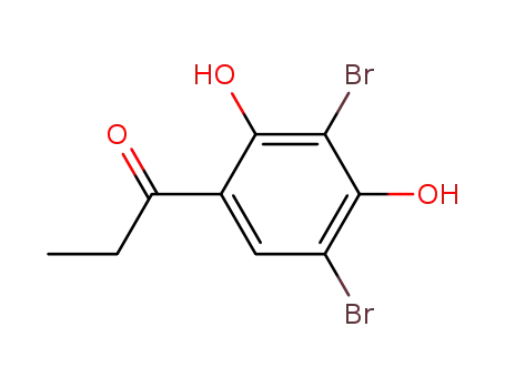 1-Propanone, 1-(3,5-dibromo-2,4-dihydroxyphenyl)-