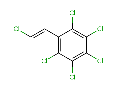 (E)-beta-2,3,4,5,6-Hexachlorostyrene