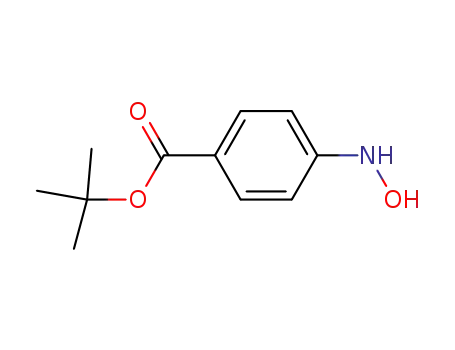Molecular Structure of 354116-63-5 (Benzoic acid, 4-(hydroxyamino)-, 1,1-dimethylethyl ester (9CI))