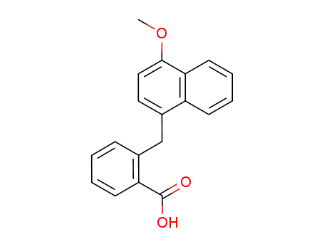 2-[(4-methoxynaphthalen-1-yl)methyl]benzoic acid