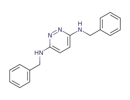 3,6-Pyridazinediamine, N,N'-bis(phenylmethyl)-