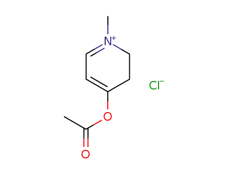 Molecular Structure of 116414-56-3 (Pyridinium, 4-(acetyloxy)-2,3-dihydro-1-methyl-, chloride)