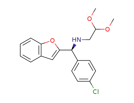 [(S)-Benzofuran-2-yl-(4-chloro-phenyl)-methyl]-(2,2-dimethoxy-ethyl)-amine