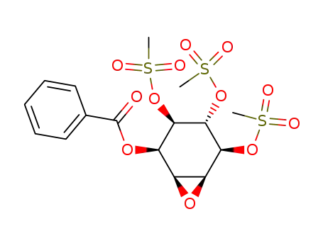 2,3-anhydro-4-O-benzoyl-1,5,6-tri-O-(methylsulfonyl)-epi-inositol