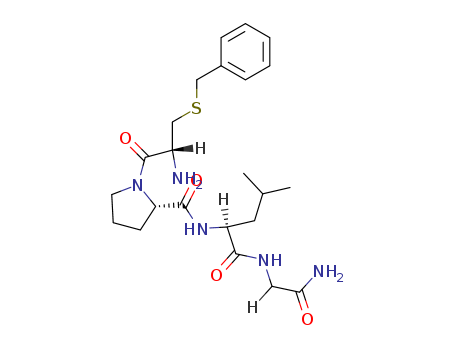 S-Benzyl-L-cysteinyl-L-prolyl-L-leucylglycinamide cas  17406-30-3