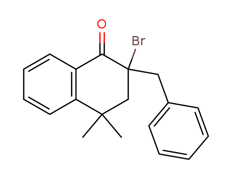 1(2H)-Naphthalenone,2-bromo-3,4-dihydro-4,4-dimethyl-2-(phenylmethyl)- cas  17408-11-6