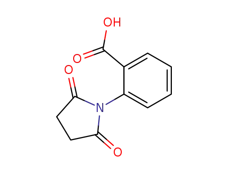 Molecular Structure of 80022-74-8 (2-(2,5-dioxopyrrolidin-1-yl)benzoic acid)