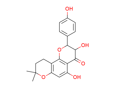 (2R,3R)-2,3,9,10-Tetrahydro-3,5-dihydroxy-2-(4-hydroxyphenyl)-8,8-dimethyl-4H,8H-benzo[1,2-b:3,4-b']dipyran-4-one