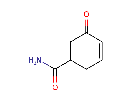 Molecular Structure of 98547-32-1 (3-Cyclohexene-1-carboxamide,5-oxo-(6CI))