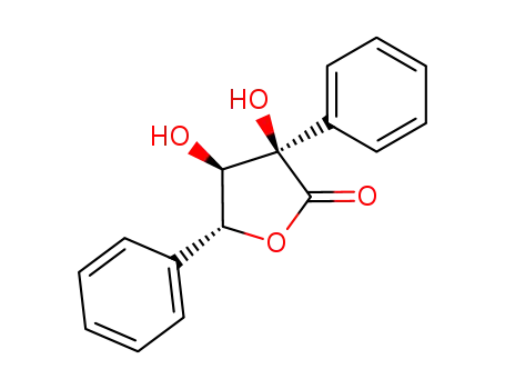 Molecular Structure of 6267-04-5 (3,4-dihydroxy-3,5-diphenyldihydrofuran-2(3H)-one)