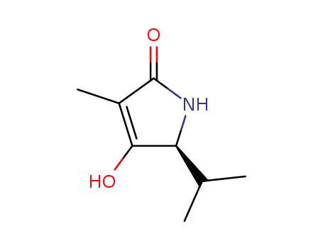 2H-PYRROL-2-ONE,1,5-DIHYDRO-4-HYDROXY-3-METHYL-5-(ISOPROPYL)-,(5S)-
