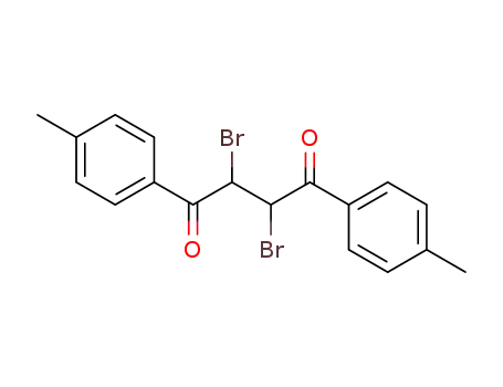 2,3-dibromo-1,4-di-<i>p</i>-tolyl-butane-1,4-dione