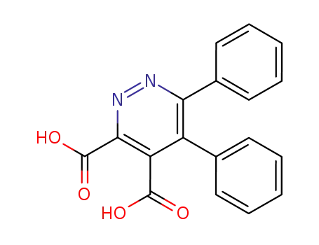 Molecular Structure of 253144-69-3 (5,6-DIPHENYL-3,4-PYRIDAZINEDICARBOXYLIC ACID)
