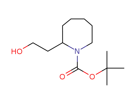 1H-Azepine-1-carboxylic acid, hexahydro-2-(2-hydroxyethyl)-,
1,1-dimethylethyl ester