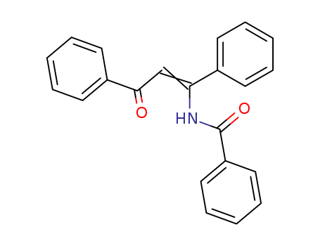 Benzamide, N-(3-oxo-1,3-diphenyl-1-propenyl)-