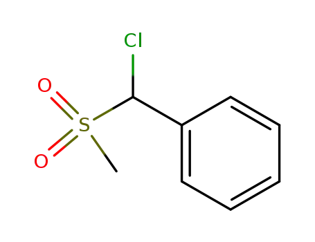Benzene, [chloro(methylsulfonyl)methyl]-