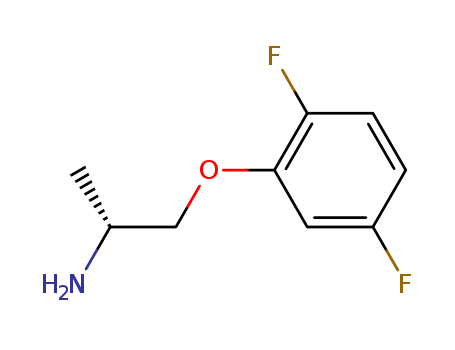2-PROPANAMINE,1-(2,5-DIFLUOROPHENOXY)-,(2R)-