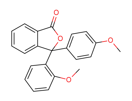 3-(2-Methoxyphenyl)-3-(4-methoxyphenyl)-2-benzofuran-1(3h)-one