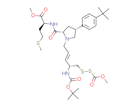 C<sub>33</sub>H<sub>51</sub>N<sub>3</sub>O<sub>7</sub>S<sub>3</sub>