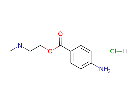 2-(4-aminobenzoyl)oxyethyl-dimethylazanium chloride
