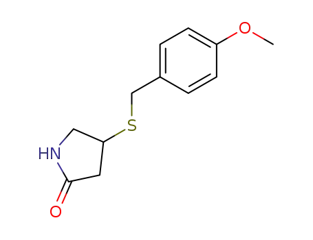 4-(p-methoxybenzylthio)-2-pyrrolidone