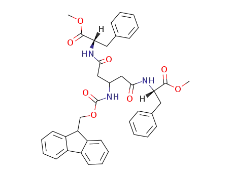 (S)-2-[3-(9H-Fluoren-9-ylmethoxycarbonylamino)-4-((S)-1-methoxycarbonyl-2-phenyl-ethylcarbamoyl)-butyrylamino]-3-phenyl-propionic acid methyl ester