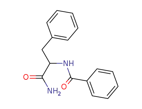 Molecular Structure of 24250-72-4 (Nalpha-benzoylphenylalaninamide)