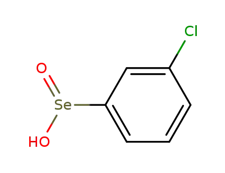 Molecular Structure of 33350-63-9 (3-chlorobenzeneseleninic acid)
