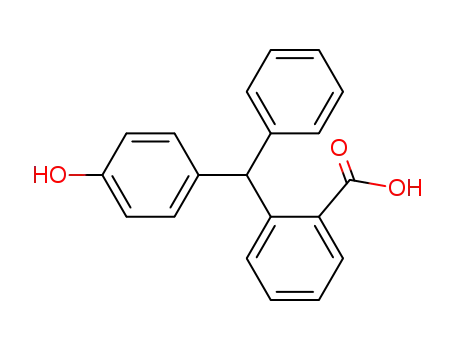 2-(4-hydroxy-benzhydryl)-benzoic acid