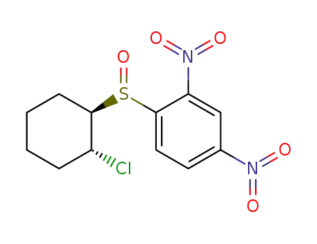 Molecular Structure of 73927-20-5 (2-Chlorocyclohexyl 2,4-dinitrophenyl sulfoxide)