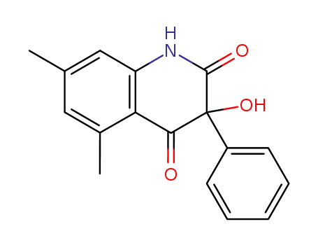 3-hydroxy-5,7-dimethyl-3-phenyl-1<i>H</i>-quinoline-2,4-dione