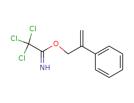 Ethanimidic acid, 2,2,2-trichloro-, 2-phenyl-2-propenyl ester