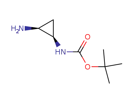 Carbamic acid, [(1R,2S)-2-aminocyclopropyl]-, 1,1-dimethylethyl ester, rel-