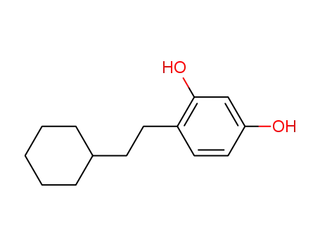 1,3-Benzenediol, 4-(2-cyclohexylethyl)- (9CI)