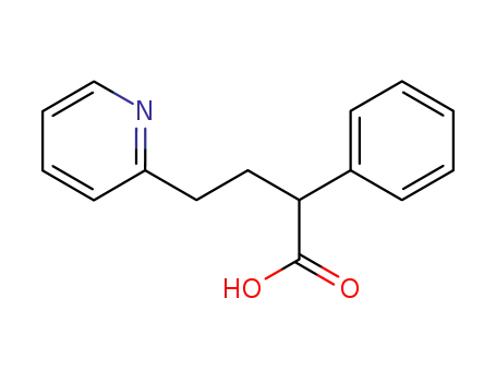 Molecular Structure of 6312-31-8 (2-phenyl-4-pyridin-2-yl-butanoic acid)