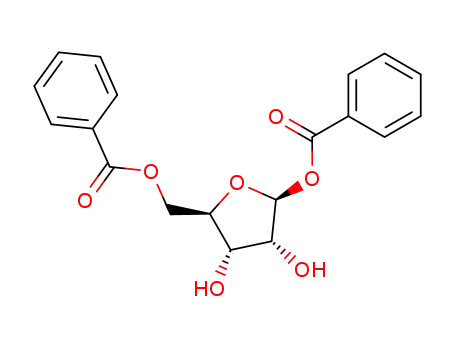 <i>O</i><sup>1</sup>,<i>O</i><sup>5</sup>-Dibenzoyl-β-D-ribofuranose