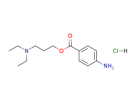 p-Aminobenzoic acid 3-(diethylamino)propyl ester hydrochloride
