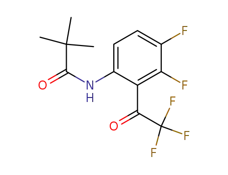 N-[3,4-Difluoro-2-(2,2,2-trifluoro-acetyl)-phenyl]-2,2-dimethyl-propionamide