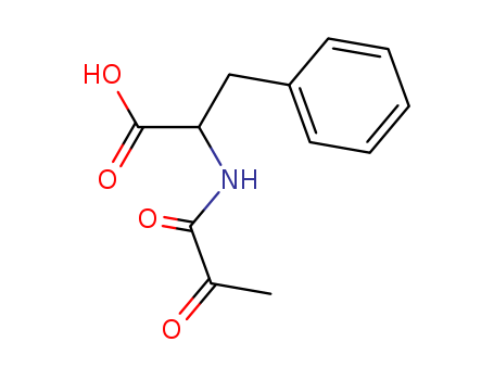 Molecular Structure of 16947-06-1 (L-Phenylalanine, N-(1,2-dioxopropyl)-)