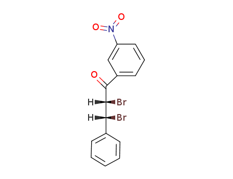 2,3-dibromo-1-(3-nitrophenyl)-3-phenyl-propan-1-one