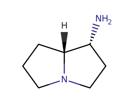 1H-Pyrrolizin-1-amine,hexahydro-,(1R,7aR)-rel-(9CI)