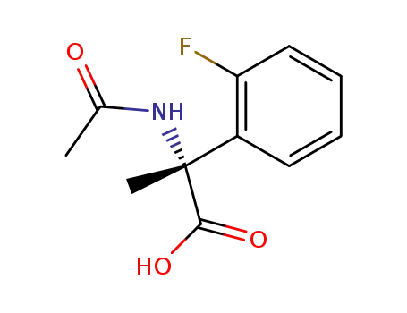 (R)-2-Acetamido-2-(2-fluorophenyl)propanoic acid