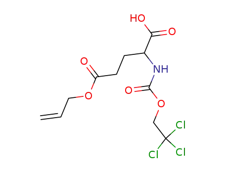 2-(2,2,2-trichloro-ethoxycarbonylamino)-pentanedioic acid 5-allyl ester
