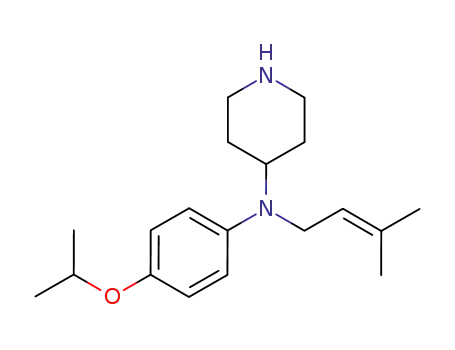(4-Isopropoxy-phenyl)-(3-methyl-but-2-enyl)-piperidin-4-yl-amine
