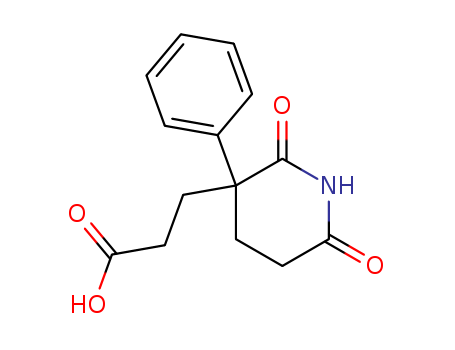 2,6-dioxo-3-phenyl-3-piperidinepropanoic acid