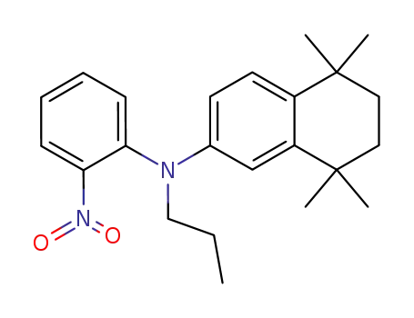 (2-nitro-phenyl)-propyl-(5,5,8,8-tetramethyl-5,6,7,8-tetrahydro-naphthalen-2-yl)-amine