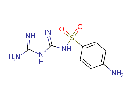 Benzenesulfonamide, 4-amino-N-[[(aminoiminomethyl)amino]iminomethyl]-