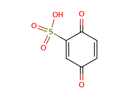 1,4-Cyclohexadiene-1-sulfonic acid, 3,6-dioxo-