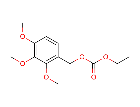 carbonic acid ethyl ester-(2,3,4-trimethoxy-benzyl ester)